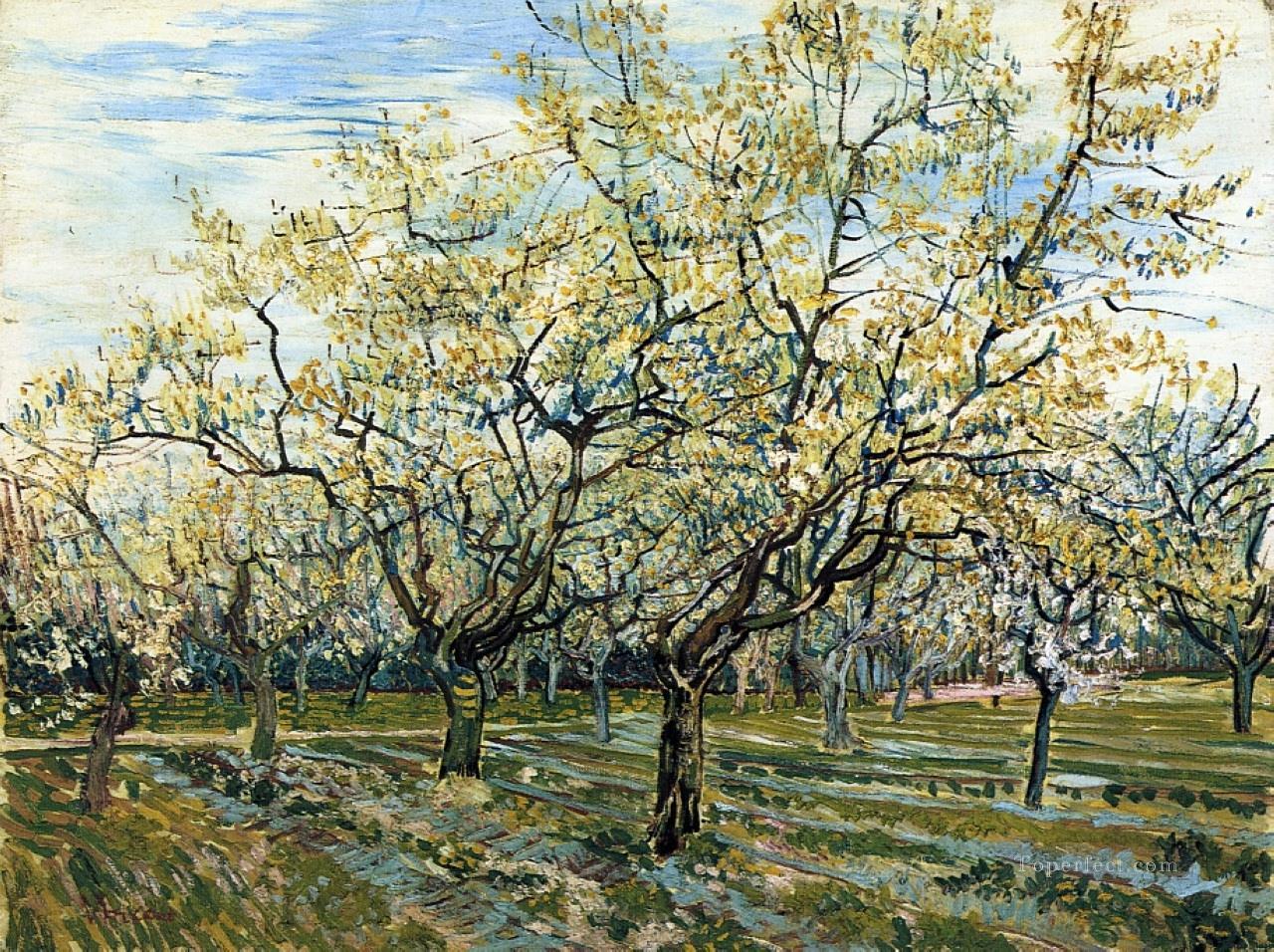 梅の咲く果樹園 フィンセント・ファン・ゴッホ油絵
